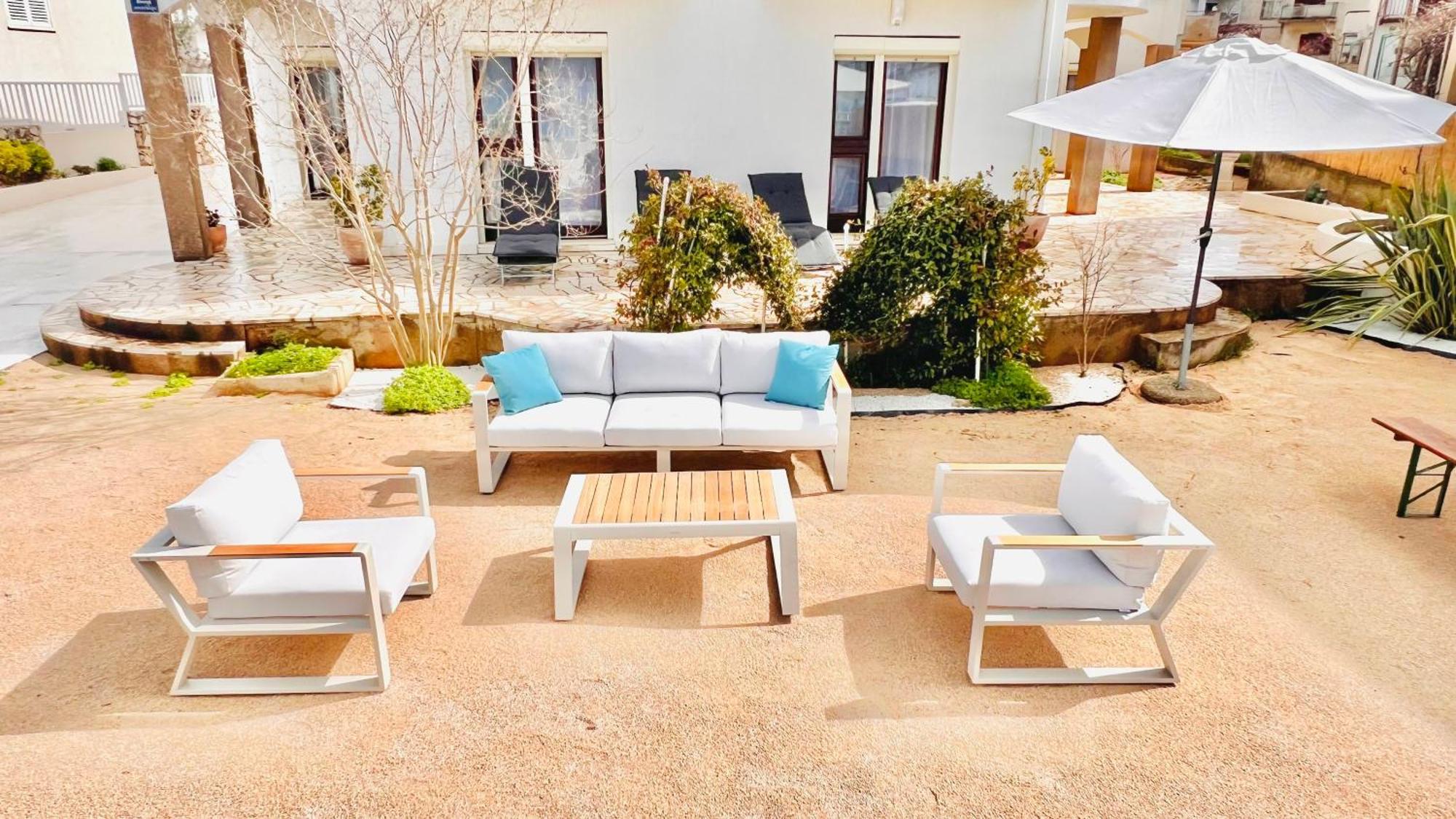Beach Apartment w Sea Views, 3x Big Rooms w En-Suites Šibenik Exterior foto